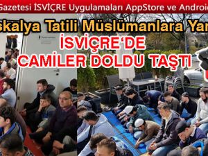 TATİL MÜSLÜMANLARA YARADI: CAMİLER DOLDU TAŞTI