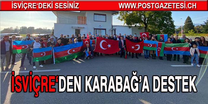 Ermenilerin sivil katliamları Bern'de protesto edildi