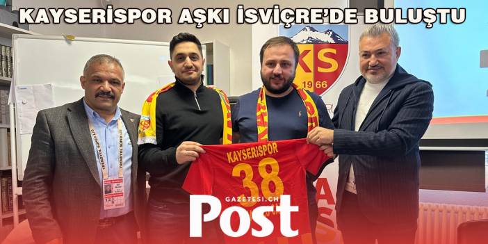 Kayserispor’un Avrupa’daki Taraftarları Kreuzlingen’de Buluştu