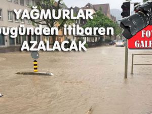 İSVİÇRE’DEN YAĞMUR MANZARALARI