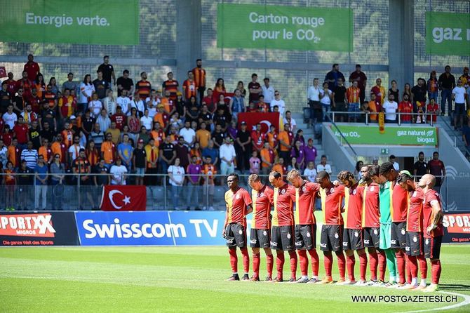 GALATASARAY-ZÜRİH MAÇINDAN RENKLİ KARELER 10