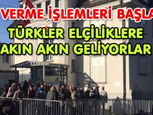 OY VERME İŞLEMLERİ BAŞLADI