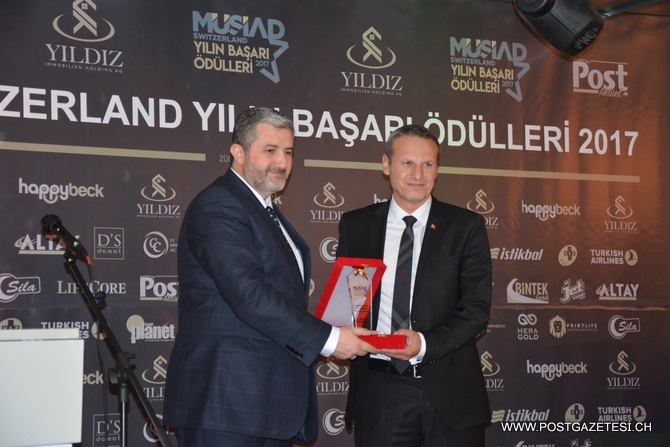 MÜSİAD İsviçre '2017 Yılın Başarı Ödülleri' sahiplerini buldu 1