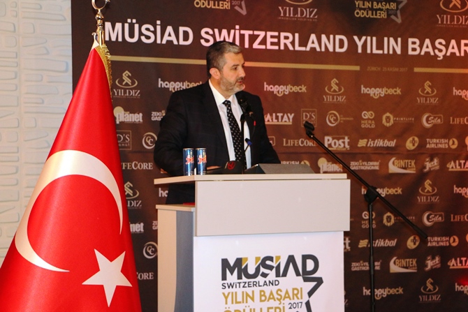 MÜSİAD İsviçre '2017 Yılın Başarı Ödülleri' sahiplerini buldu 100