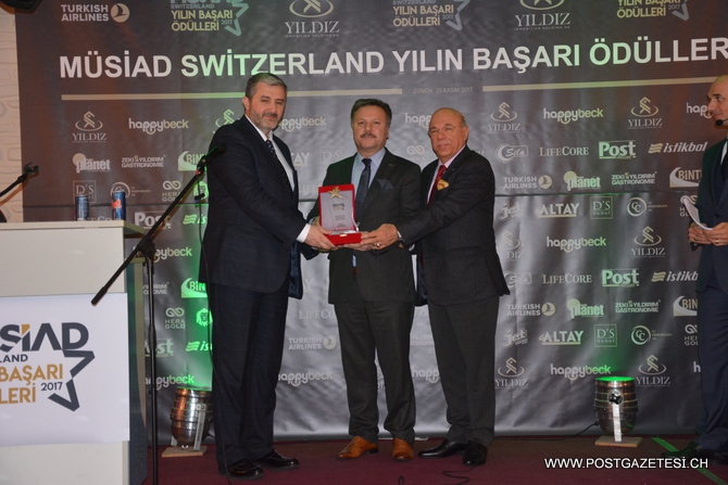 MÜSİAD İsviçre '2017 Yılın Başarı Ödülleri' sahiplerini buldu 11