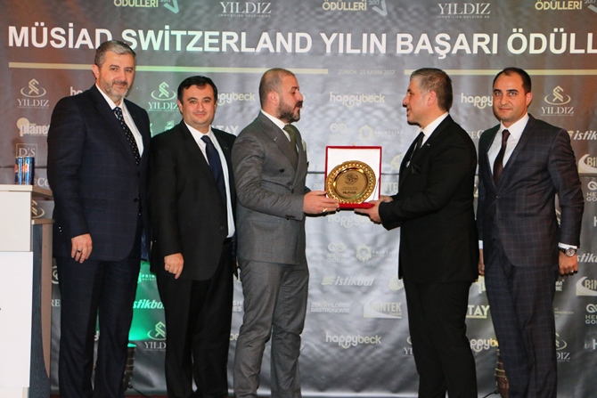 MÜSİAD İsviçre '2017 Yılın Başarı Ödülleri' sahiplerini buldu 131