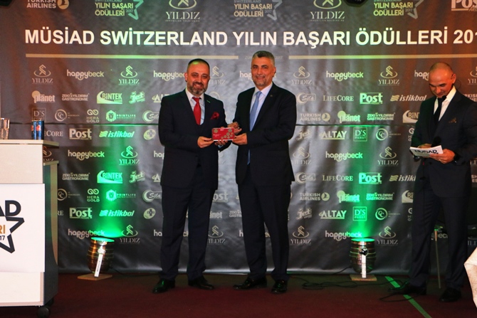 MÜSİAD İsviçre '2017 Yılın Başarı Ödülleri' sahiplerini buldu 134