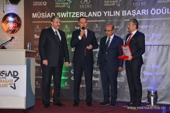 MÜSİAD İsviçre '2017 Yılın Başarı Ödülleri' sahiplerini buldu 14