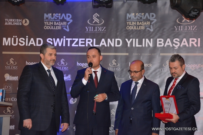 MÜSİAD İsviçre '2017 Yılın Başarı Ödülleri' sahiplerini buldu 15