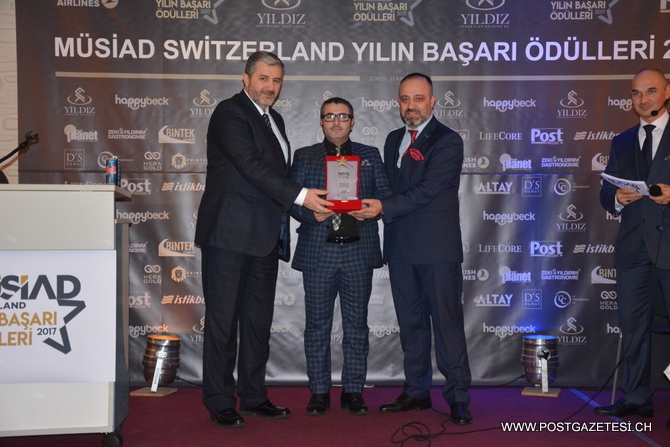 MÜSİAD İsviçre '2017 Yılın Başarı Ödülleri' sahiplerini buldu 18