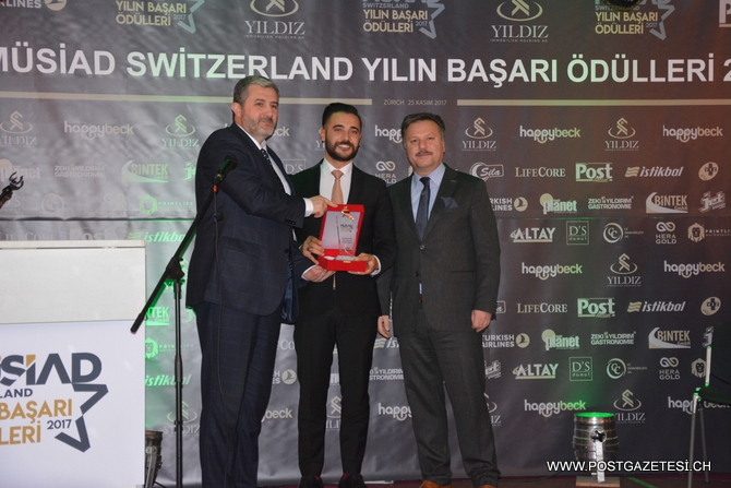 MÜSİAD İsviçre '2017 Yılın Başarı Ödülleri' sahiplerini buldu 3