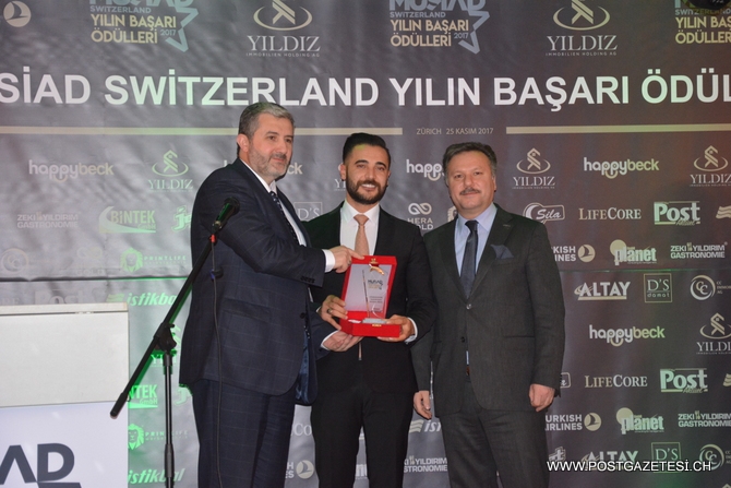 MÜSİAD İsviçre '2017 Yılın Başarı Ödülleri' sahiplerini buldu 4