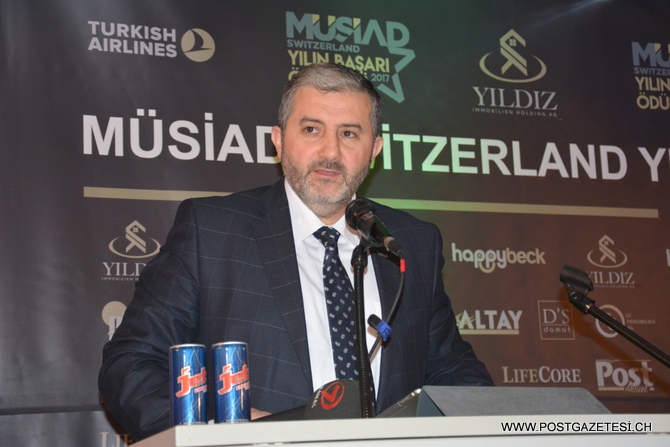 MÜSİAD İsviçre '2017 Yılın Başarı Ödülleri' sahiplerini buldu 63