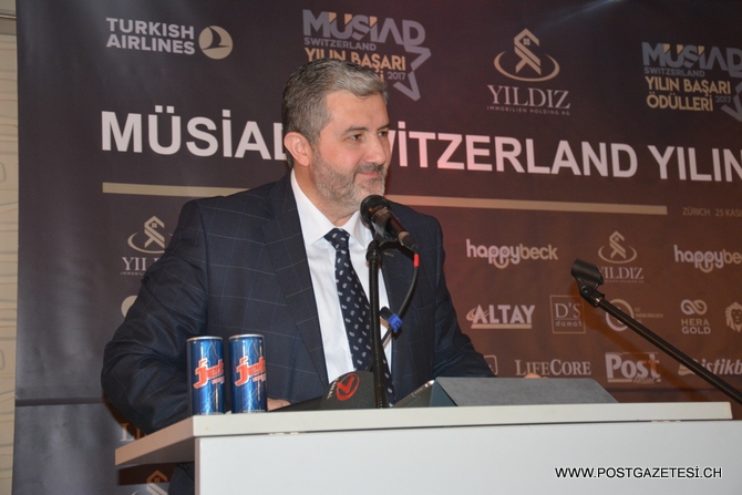 MÜSİAD İsviçre '2017 Yılın Başarı Ödülleri' sahiplerini buldu 64