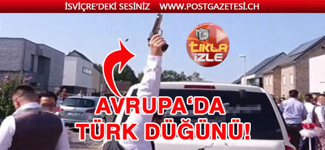 Burası Brüksel! Türk düğününe polis soruşturması