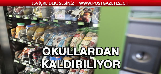 Lozan’da okullarda bulunan yiyecek makinaları kaldırılıyor