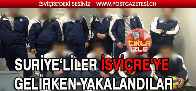 Voleybol takımı kılığında İsviçre'ye kaçmaya çalıştılar