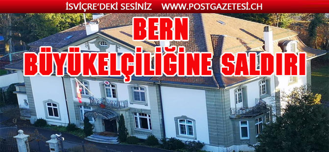 TERÖR YANDAŞLARI BÜYÜKELÇİLİĞİMİZE SALDIRDI