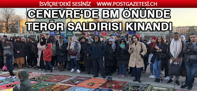 Yeni Zelanda'daki terör saldırısı BM binası önünde kınandı