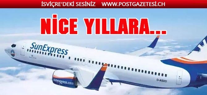 SunExpress 30 Yaşında