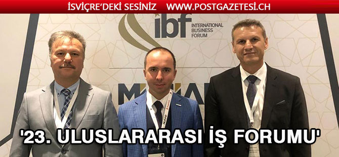 "23. Uluslararası İş Forumu"