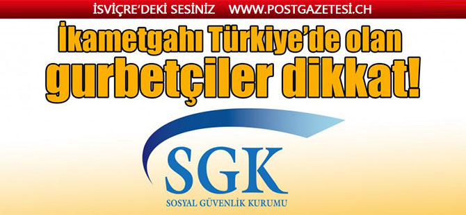 İkametgahı Türkiye’de olan gurbetçiler dikkat: GSS borcu çıkabilir!