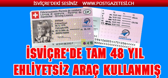 İsviçre'de PES dedirten OLAY! tam 48 Yıl...