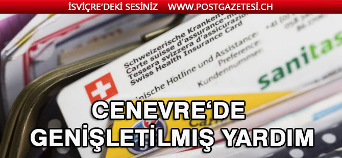 Cenevre’de, sağlık sigortası primi için genişletilmiş yardım