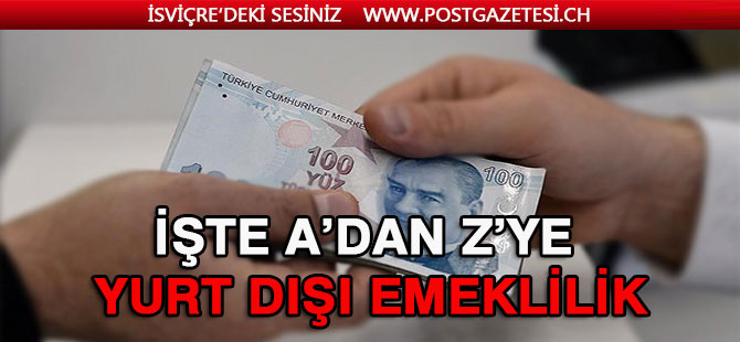 Yurt dışından nasıl emekli olunur?