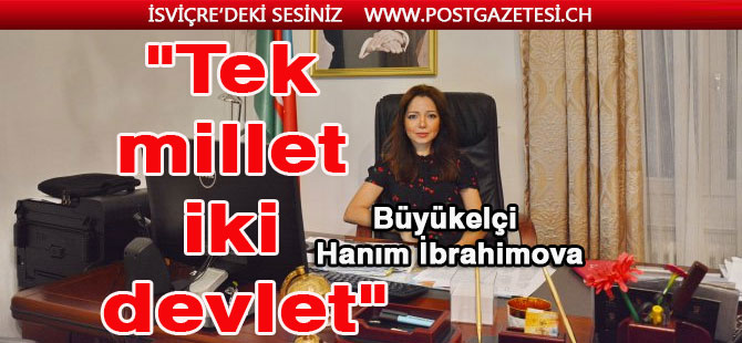 "Tek millet iki devlet"