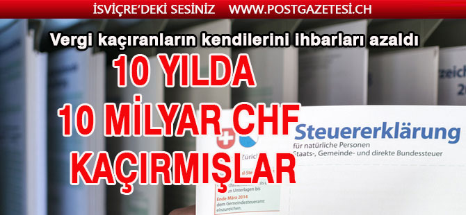 ZÜRİH’TE 10 MİLYAR CHF KARA PARA ORTAYA ÇIKTI