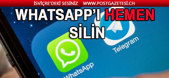 Başınıza Bir İş Gelsin İstemiyorsanız WhatsApp'ı Silin