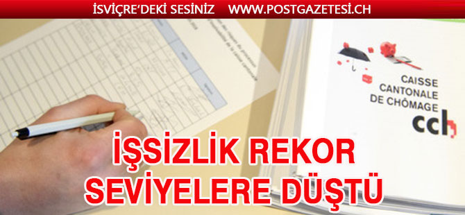 İSVİÇRE'DE SON 23 YILIN EN DÜŞÜK İŞSİZLİK ORANI