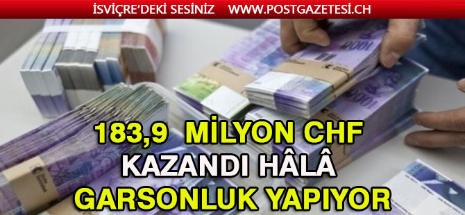 Avrupa’nın en zengini oldu ama hala garsonluk yapıyor