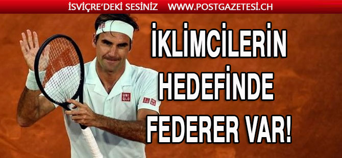 Federer Hedef tahtasına konuldu