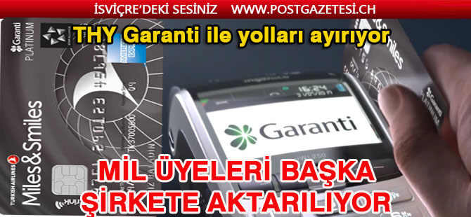 THY mil programında Garanti BBVA ile yolları ayırıyor