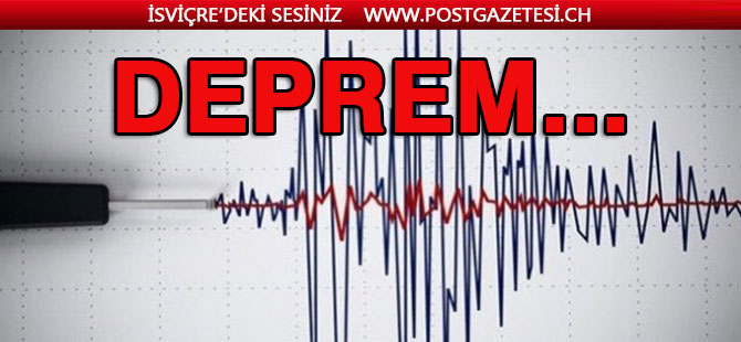 KANTON JURA’DA  DEPREM OLDU