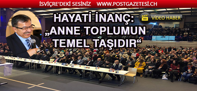 Ünlü yazar Hayati İnanç, İsviçre’de Vatandaşlarımız ile bir araya geldi