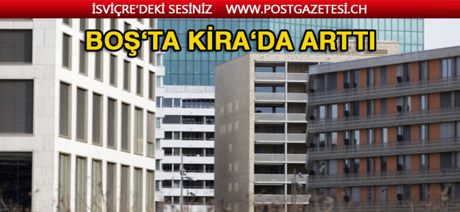 Kiralar'da Boş Daire'lerde arttı