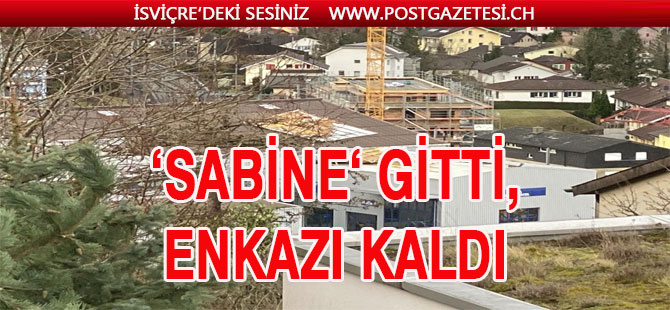 Sabine gitti, enkaz bıraktı, yeni fırtınaya dikkat!