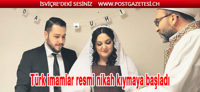 Türk imama nikah yetkisi