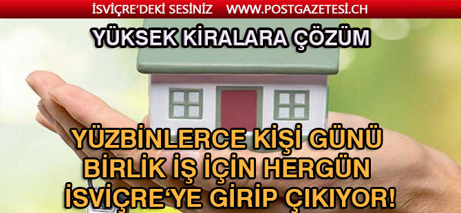 Yüz binlerce kişi günü birlik iş için her gün İsviçre'ye girip çıkıyor