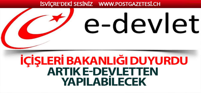 Soyadı değişikliği e-devletten yapabilecek