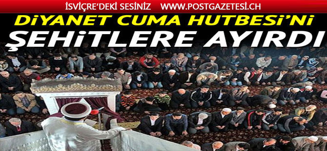 Diyanet'ten Cuma hutbesi: Hak uğruna mücadelemiz, birlik beraberlik ruhumuz