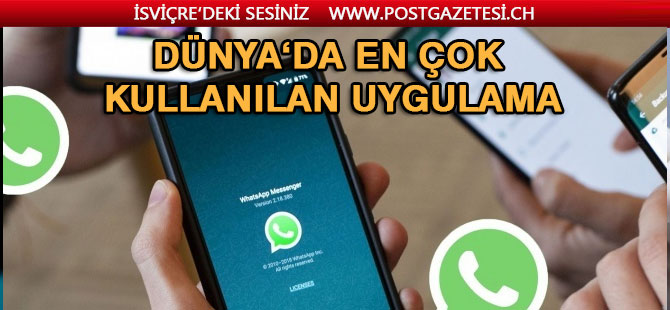 Dünyada en çok kullanılan mesajlaşma uygulamaları açıklandı