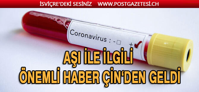 Son dakika: Corona virüs aşısı bulundu mu? Önemli haber Çin'den geldi