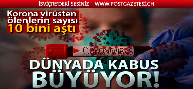 Koronavirüs bir rekora daha imza attı