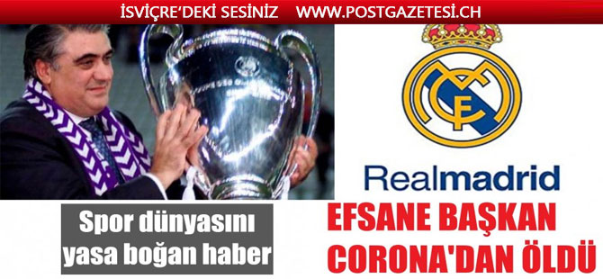 Real Madrid'in eski başkanı Lorenzo Sanz hayatını kaybetti