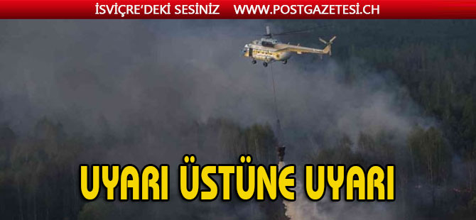 Çernobil’de orman yangını radyasyon seviyesini 16 kat arttırdı