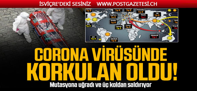 Corona virüsünde korkulan oldu! Mutasyona uğradı ve üç koldan saldırıyor